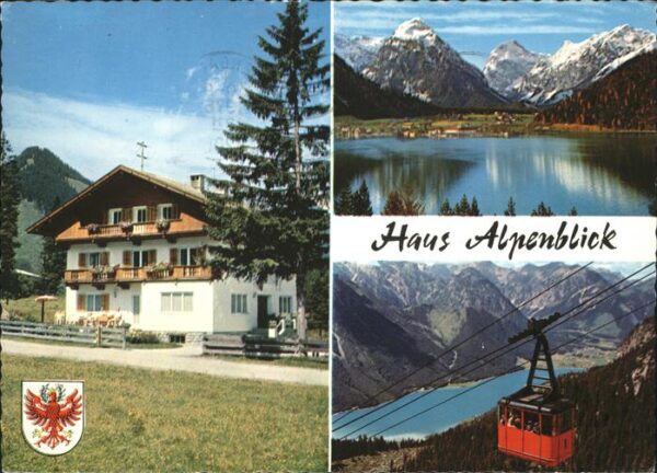 Pertisau Achensee Pension Haus Alpenblick Kabinenbahn Wap