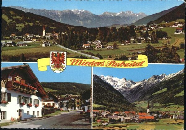 Mieders Tirol Panorama mit Alpenblick Stubaital Stras