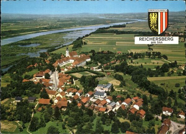 Reichersberg Inn Augustiner Chorherrenstift am Inn Flieg