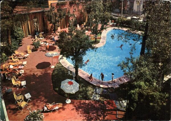 Montecatini Terme Grand Hotel Croce di Malta Schwimmbad