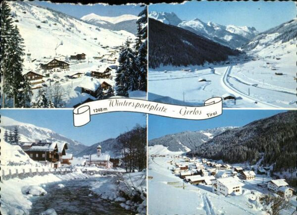 Gerlos Teilansichten Wintersportplatz