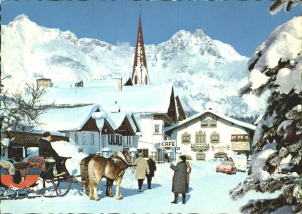 Seefeld Tirol Tiroler Schmuckkastli Wetterstein Pferd