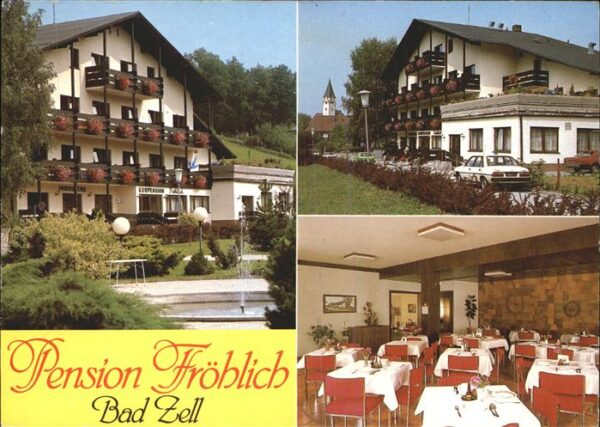 Bad Zell Pension Fröhlich Gastraum