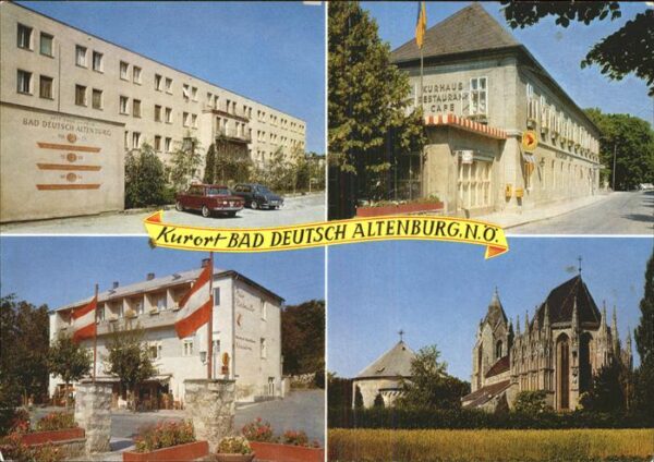 Bad Deutsch-Altenburg Neues Kurhaus Haus Riedmüller rom got K