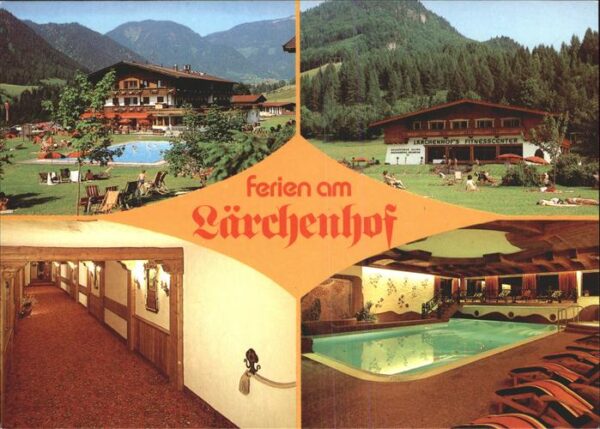 Erpfendorf Ferienhotel Lärchenhof Hallen und Freib