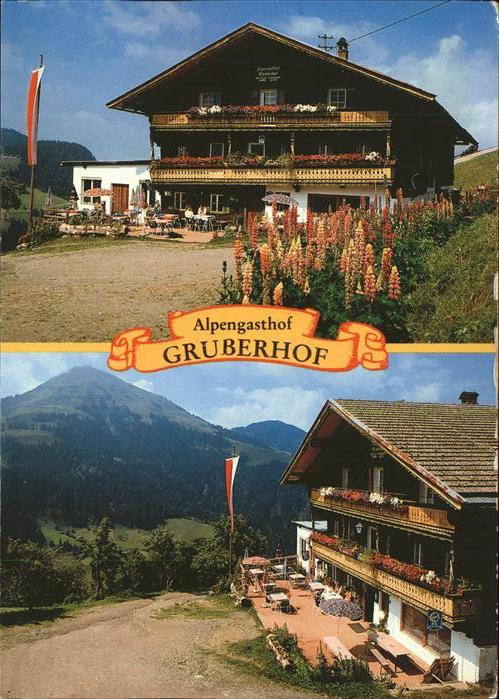 Soell Tirol Alpengasthof Gruberhof Terrasse