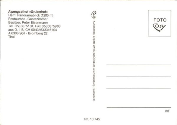 Soell Tirol Alpengasthof Gruberhof Terrasse – Bild 2