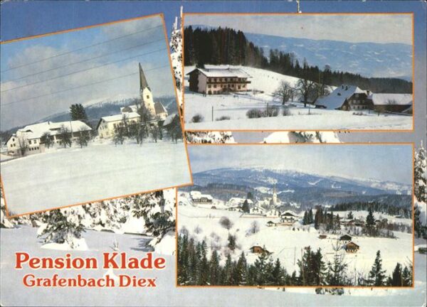 Grafenbach Diex Pension Klade Panorama