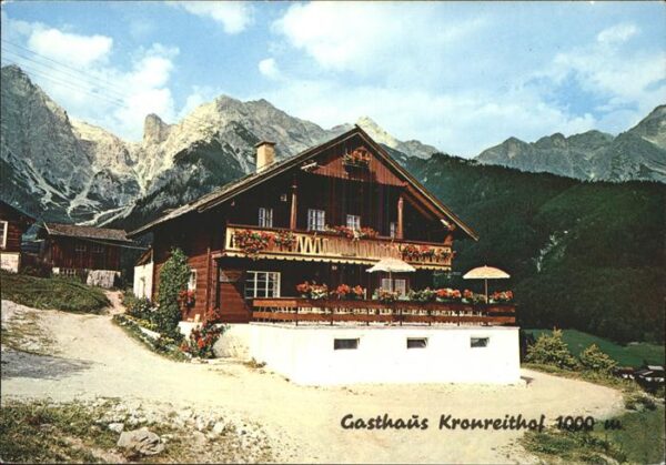 Maria Alm Steinernen Meer Gasthaus Kronreithof