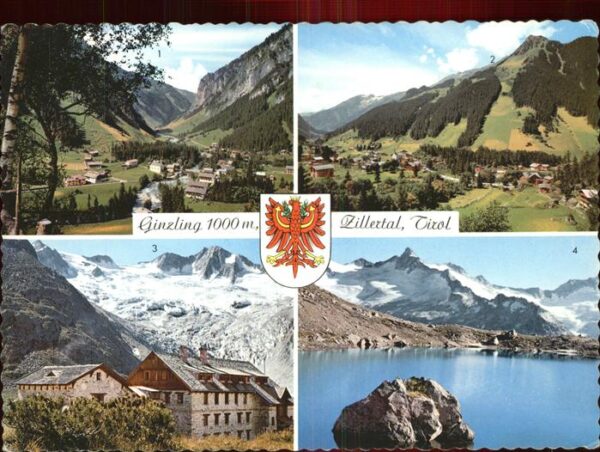 Ginzling mit Penken Zemmigrund Berliner Hütte Sc