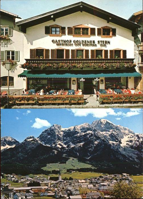 Abtenau Gasthof Goldener Stern  Alpenpanorama