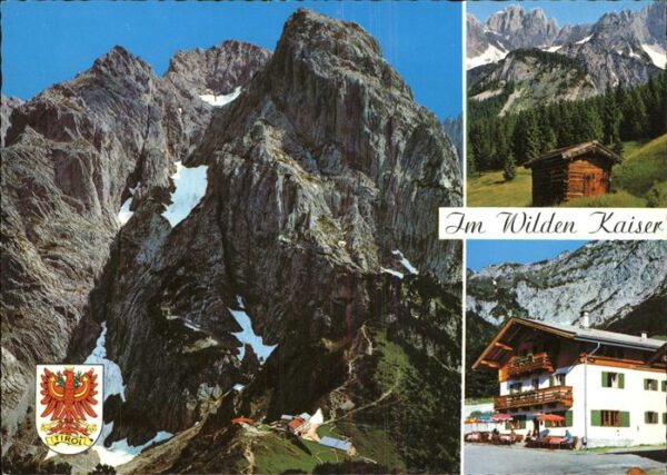 Wilder Kaiser Stripsenjochhhaus Märchenwiese Unterkun