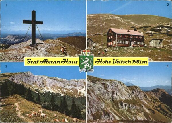 Veitsch Hohe Veitsch Alpe Gipfelkreuz Graf Mera