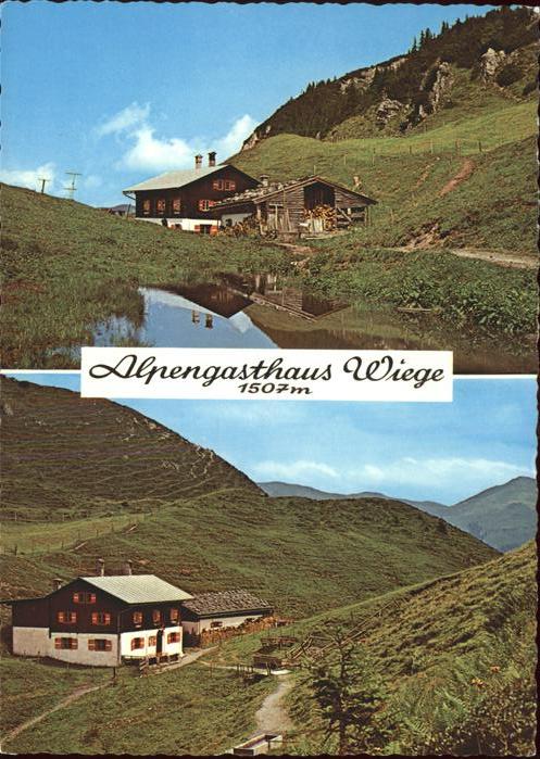 Brixen Thale Alpengasthaus Wiege