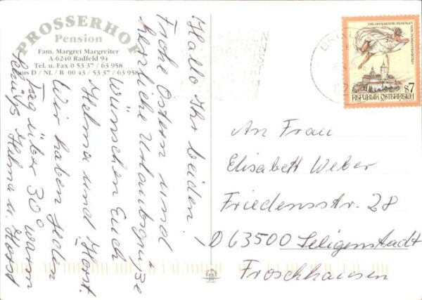 Radfeld Tirol Pension Prosserhof – Bild 2