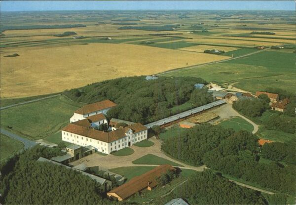 Aalborg Borglum Kloster Fliegeraufnahme