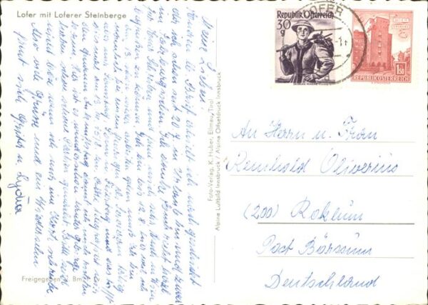 Lofer Panorama mit Loferer Steinberge – Bild 2