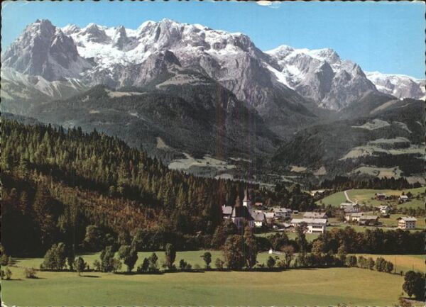Werfenweng Panorama mit Hochkönig