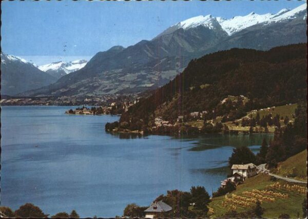 Millstaettersee Panorama mit Alpenblick
