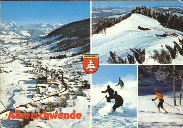 Alberschwende Panorama mit Vorarlberg und Bregenzerwa