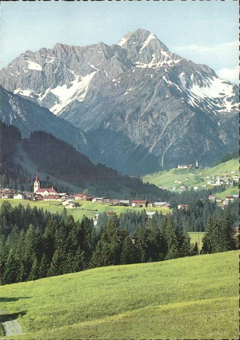 Kleinwalsertal mit Riezlern Hirschegg Mittelberg
