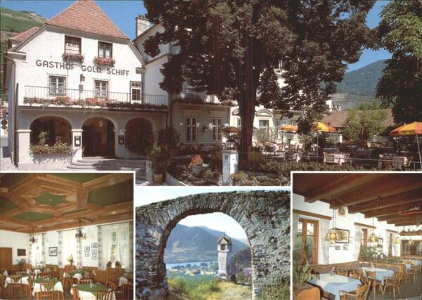 Spitz Donau Gasthof Goldenes Schiff Teilansichten