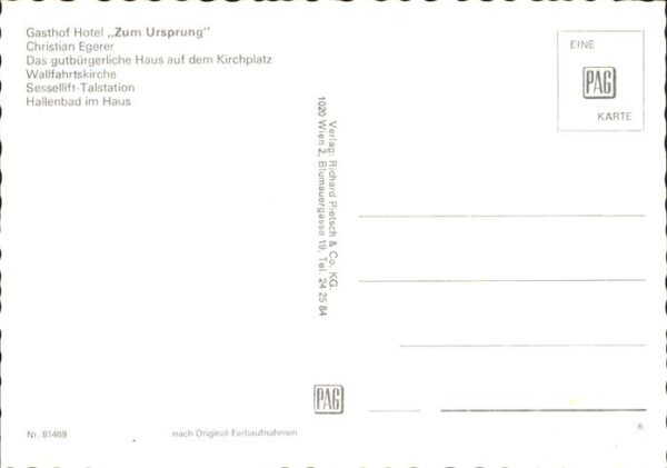 St Corona Wechsel Gasthof Hotel Zum Ursprung Hallenbad Sk – Bild 2