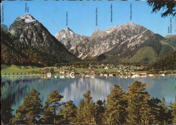 Pertisau Achensee am Achensee mit Alpenpanorama