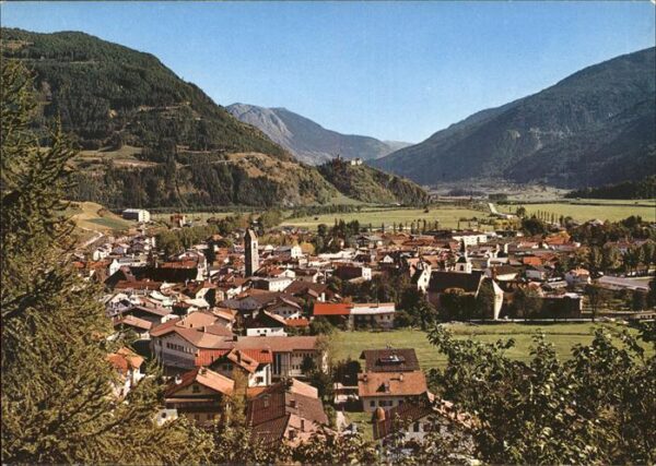 Sterzing Suedtirol Panorama im Eisacktal