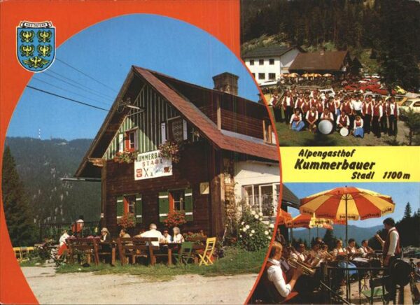 Trattenbach Alpengasthof Kummerbauer Stadl Musikkap