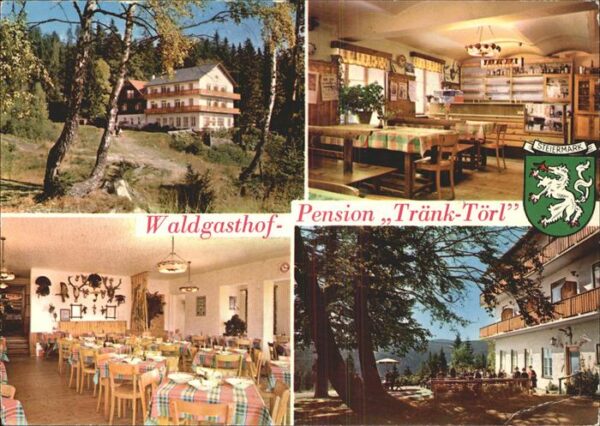 Schaueregg Tauchen Waldgasthof Pension Tränkl Törl Details