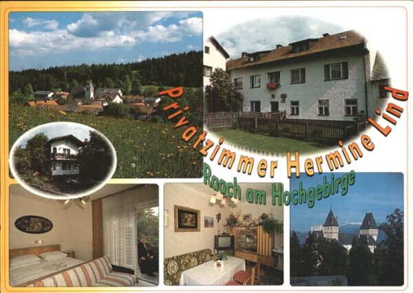 Raach Hochgebirge Privatzimmer Hermine Lind Panorama
