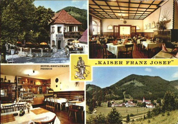 Rohr Gebirge Hotel Restaurant Kaiser Franz Josef Gas