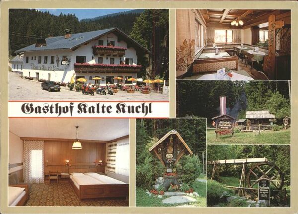 Rohr Gebirge Gasthof zur Kalten Kuchl Grillplatz Weg