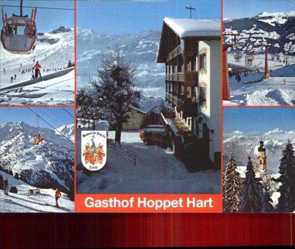 Hart Zillertal Gasthof Hoppet Skilift Kirche Dorfparti