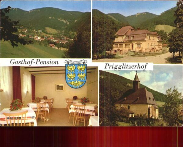 Prigglitz Gasthof Pension Prigglitzerhof Gastraum