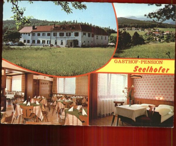Prigglitz Gasthof Pension Seelhofer Gastraum Zimm