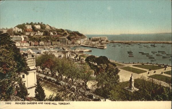 Torquay Torbay Princess Gardens Vane Hill