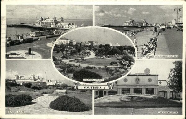 Southsea Floral Clock South Parade Pier