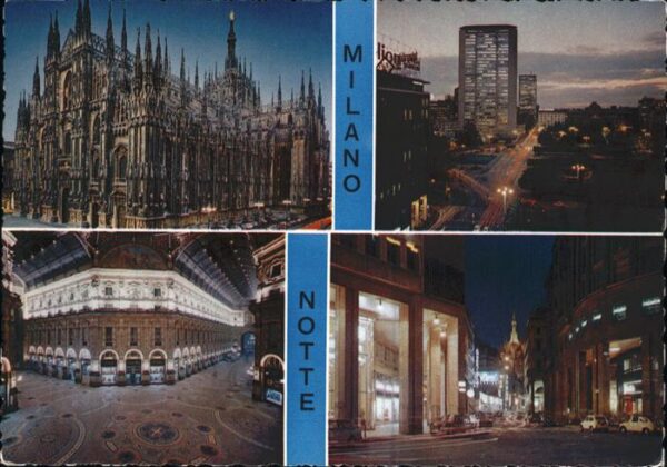 Milano Notte Nacht