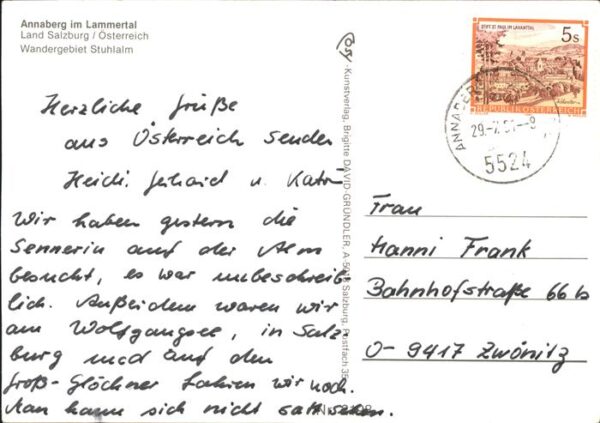 Annaberg-Lungoetz Lammertal Wandern – Bild 2
