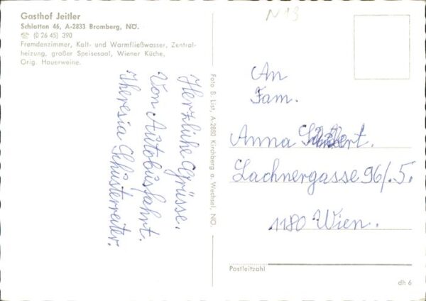 Bromberg Niederoesterreich Gasthof Zeitler – Bild 2