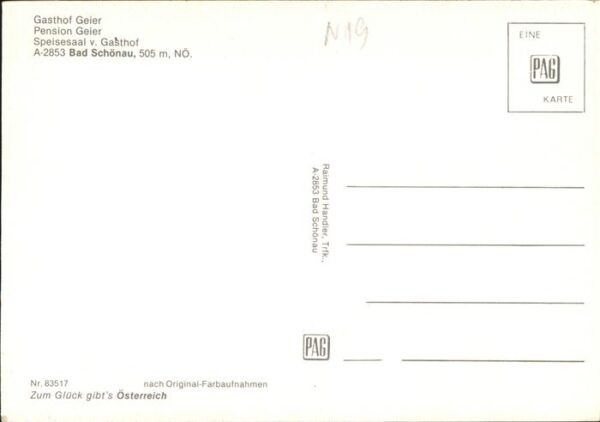 Bad Schoenau Gasthof Geier – Bild 2