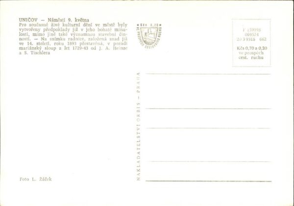 Unicov Maehrisch-Neustadt Namesti 9. kvetna – Bild 2