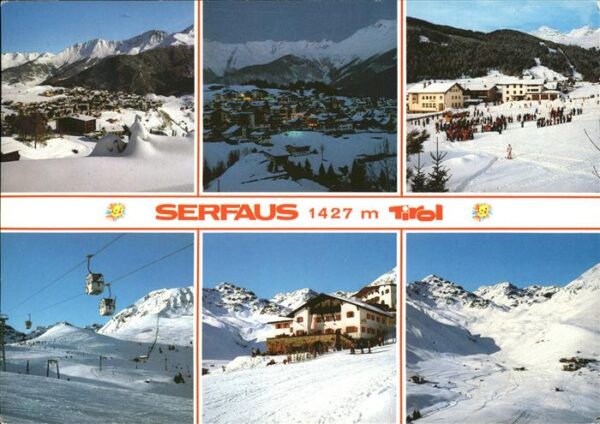 Serfaus Tirol Schwebebahn Skigebiet