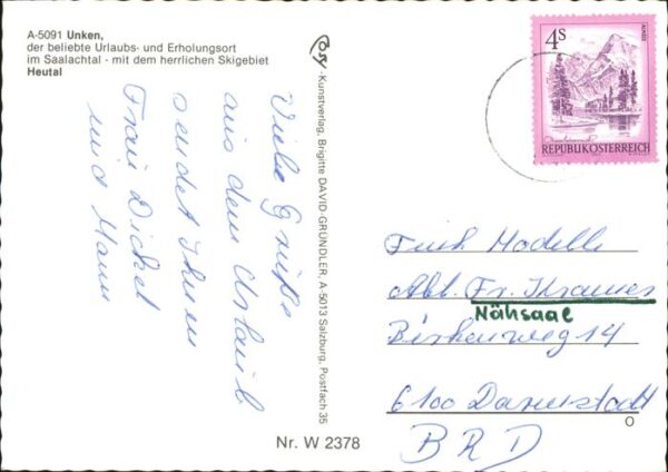 Unken Saalachtal Skigebiet Heutal – Bild 2