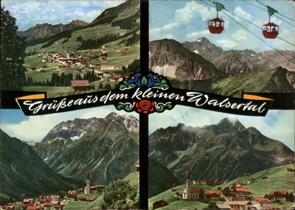 Walsertal Kleinwalsertal Seilbahn