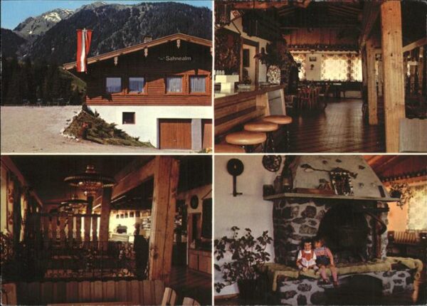 Hollersbach Pinzgau Berggasthof Sahnealm