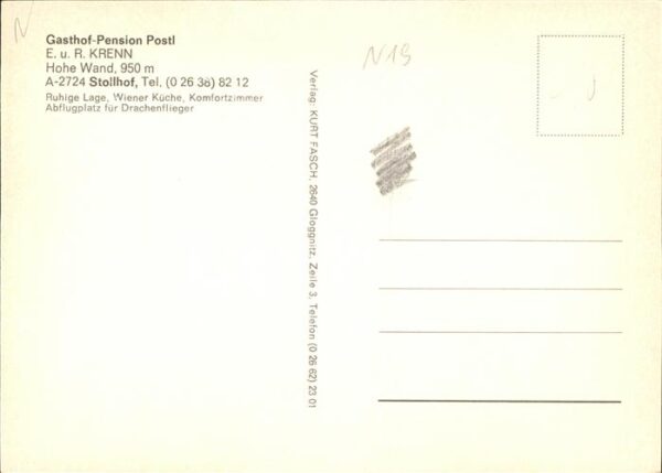Hohe Wand Gasthof-Penison Postl – Bild 2