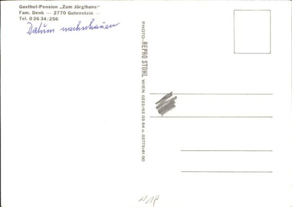 Gutenstein Niederoesterreich Wappen Zum Jörgelhaus – Bild 2